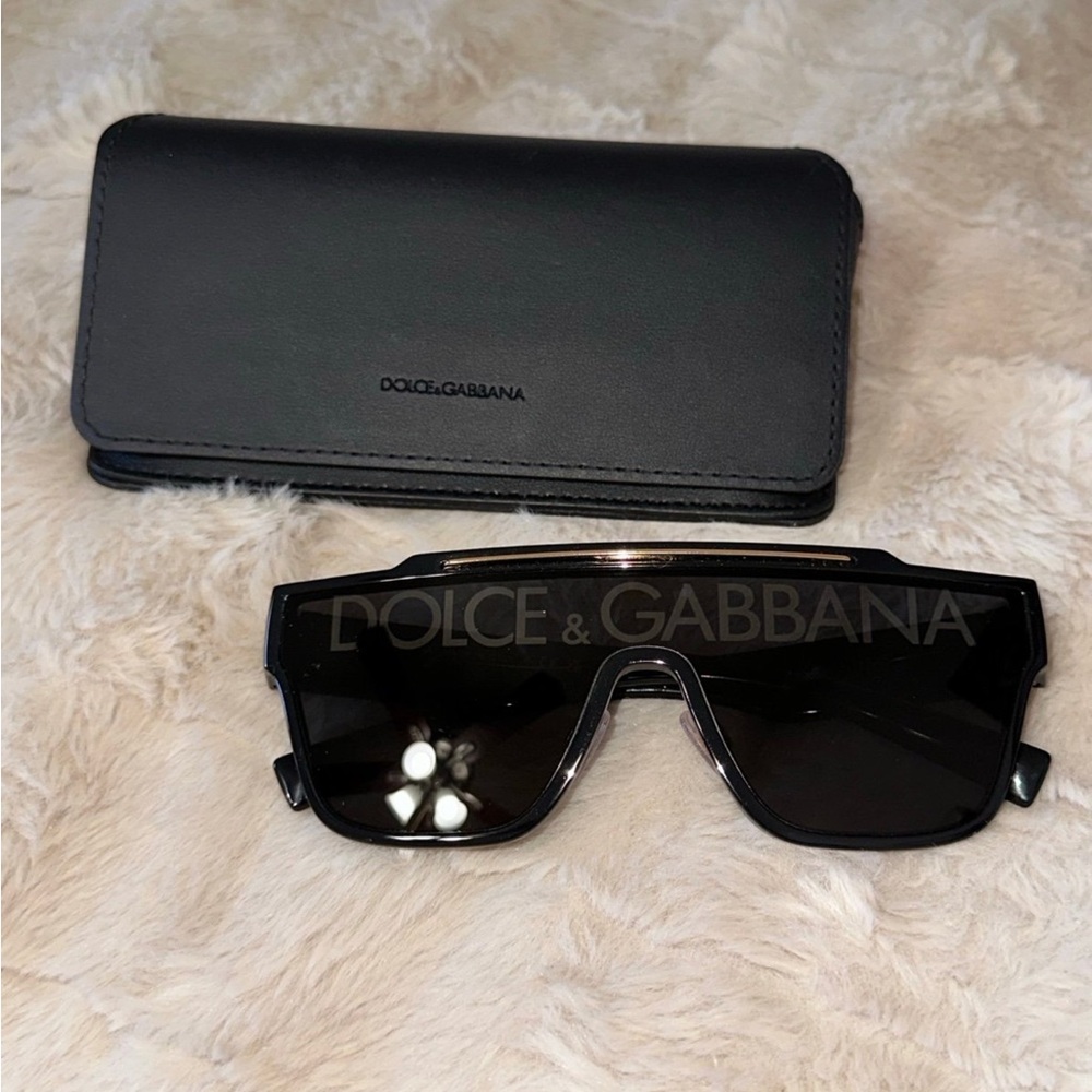Dolce & Gabbana Black Sunglasses with Case